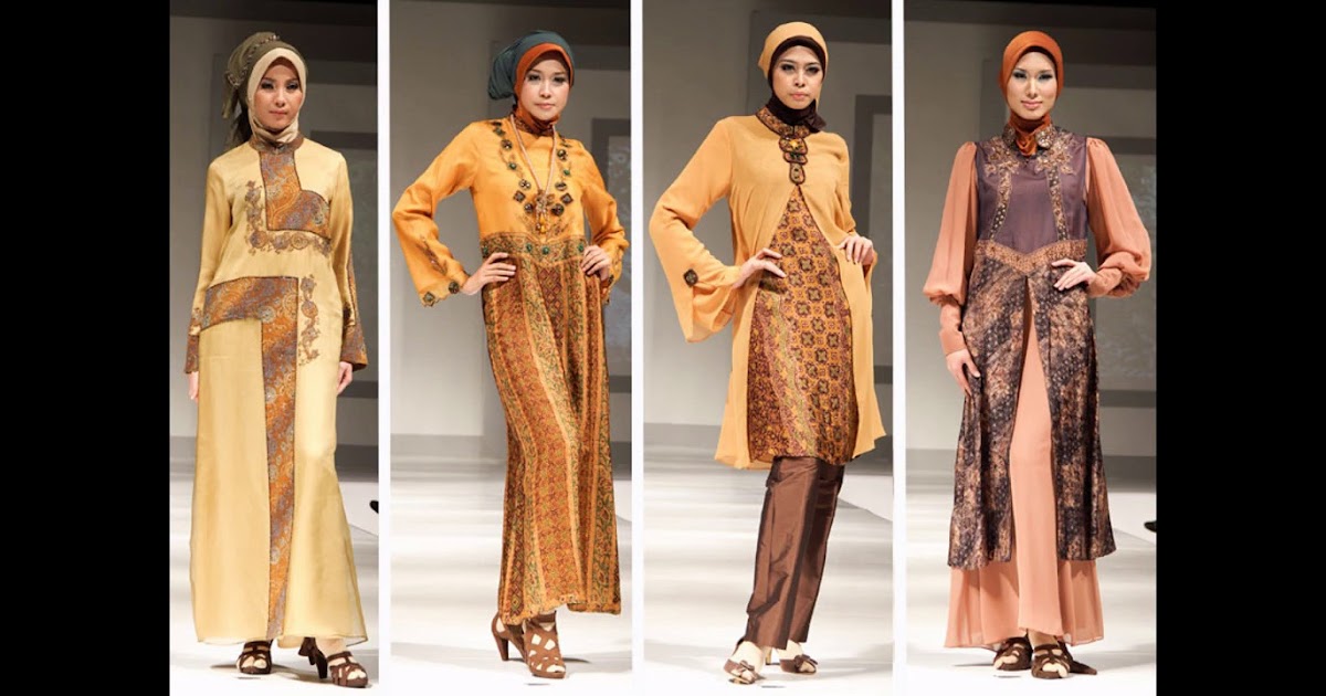 27 Baju  Batik  Muslim Orang  Tua  Inspirasi Untuk  Anda