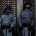 Baltimore police officers last week after the announcement of charges against officers involved in the death of Freddie Gray.