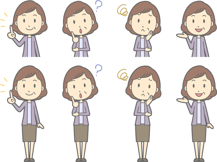 無料イラスト画像 75 イラスト 困り 顔