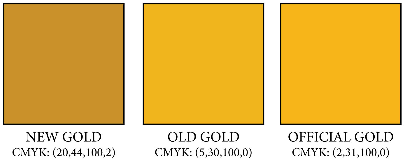  Warna  Gold  Cmyk Daftar Kode Warna  Flat Design Pada 