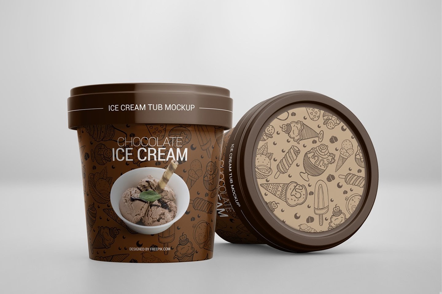 Download Ice Cream Cup Mockup Psd - Free Layered SVG Files - Best ...