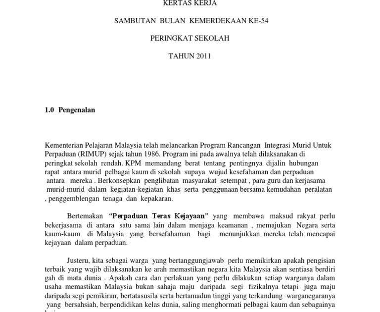 Contoh Soalan Kuiz Hari Kemerdekaan - Kuora 5