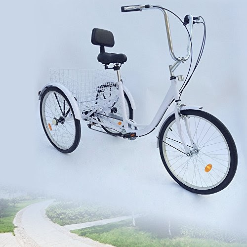 bicicletta bianchi a tre ruote