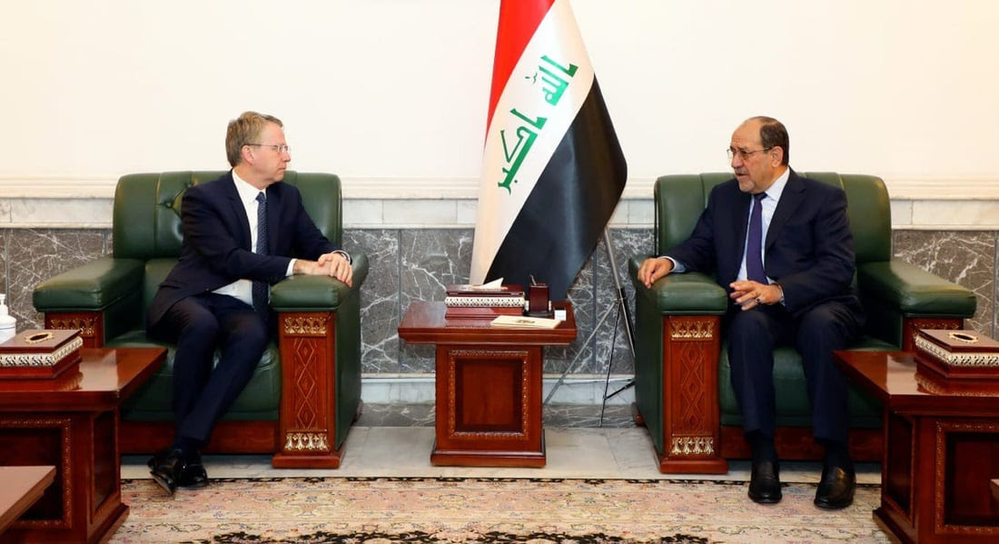 Al-Maliki informs the French ambassador of Baghdad's desire to develop the relationship with Paris