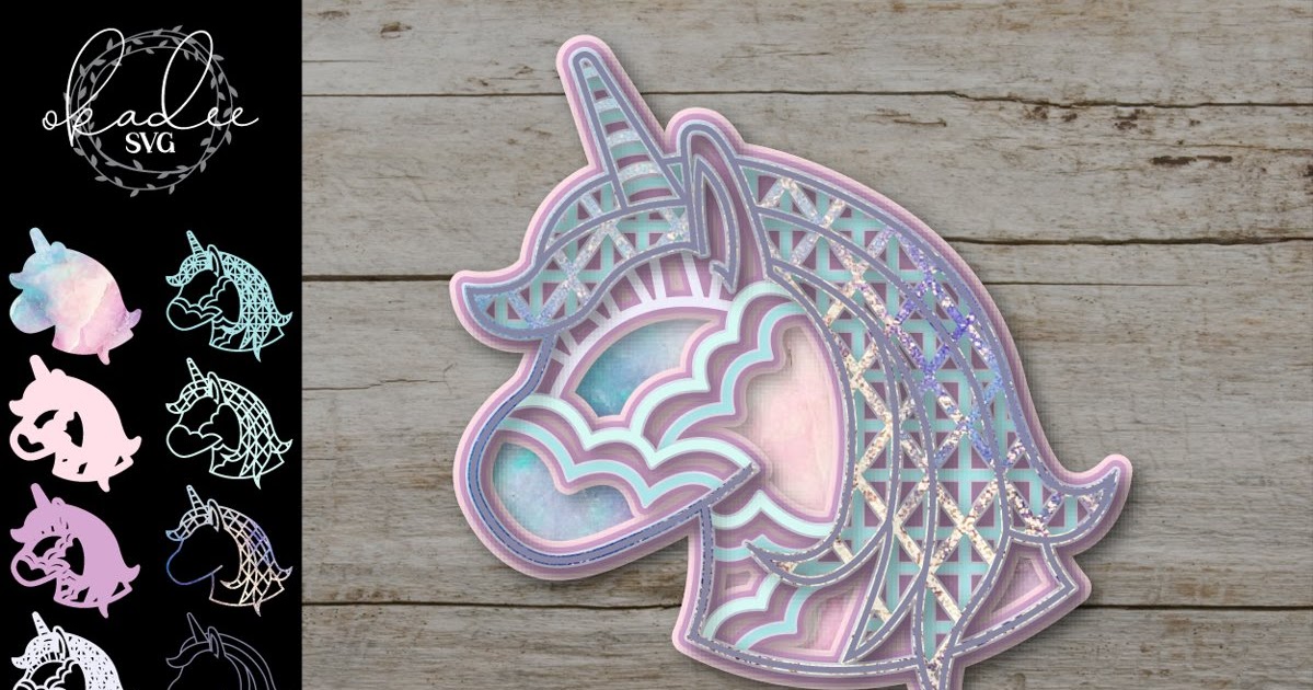 Download Layered Unicorn Mandala Svg - 328+ File for DIY T-shirt, Mug, Decoration and more - Download SVG ...