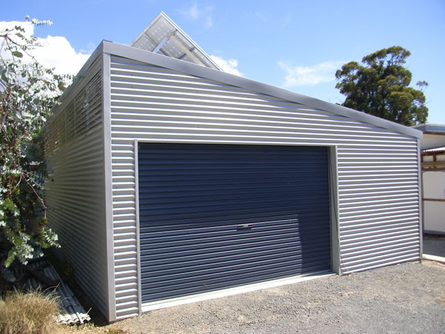 Oko Bi: Shed roof garage Learn how