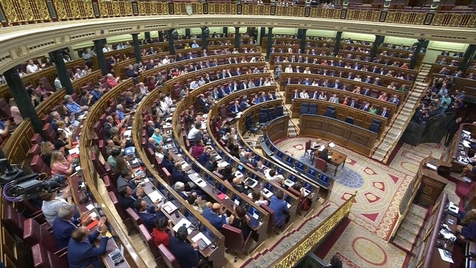 El ple del Congrés dels Diputats, en una imatge d'arxiu