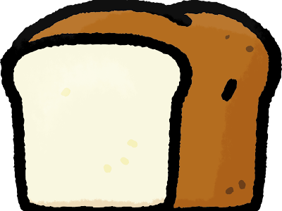 √70以上 食パン パン イラスト 無料 187931