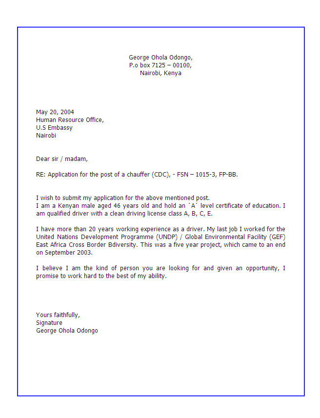 Check spelling or type a new query. How To Write A Cover Letter For A Job Application In South Africa