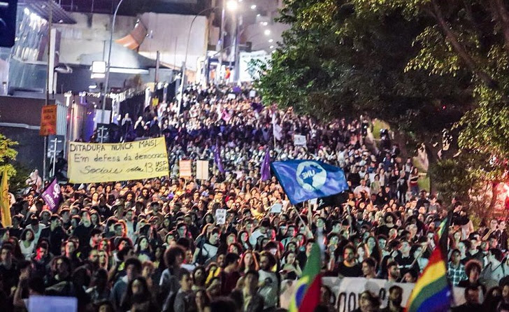 Brasil: "La elección terminó, pero la lucha está comenzando". Foto: Midia Ninja