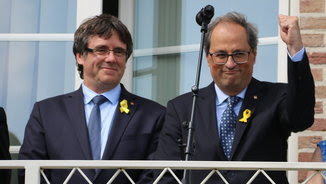 Torra i Puigdemont a Waterloo (ACN)