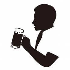 最高のイラスト画像 無料ダウンロード男性 ビール 飲む イラスト