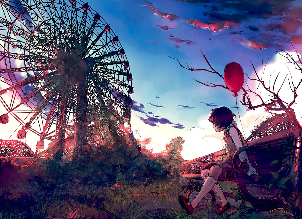 夏 幻想的 イラスト 和風 9384 Apixtursaeh3b4k