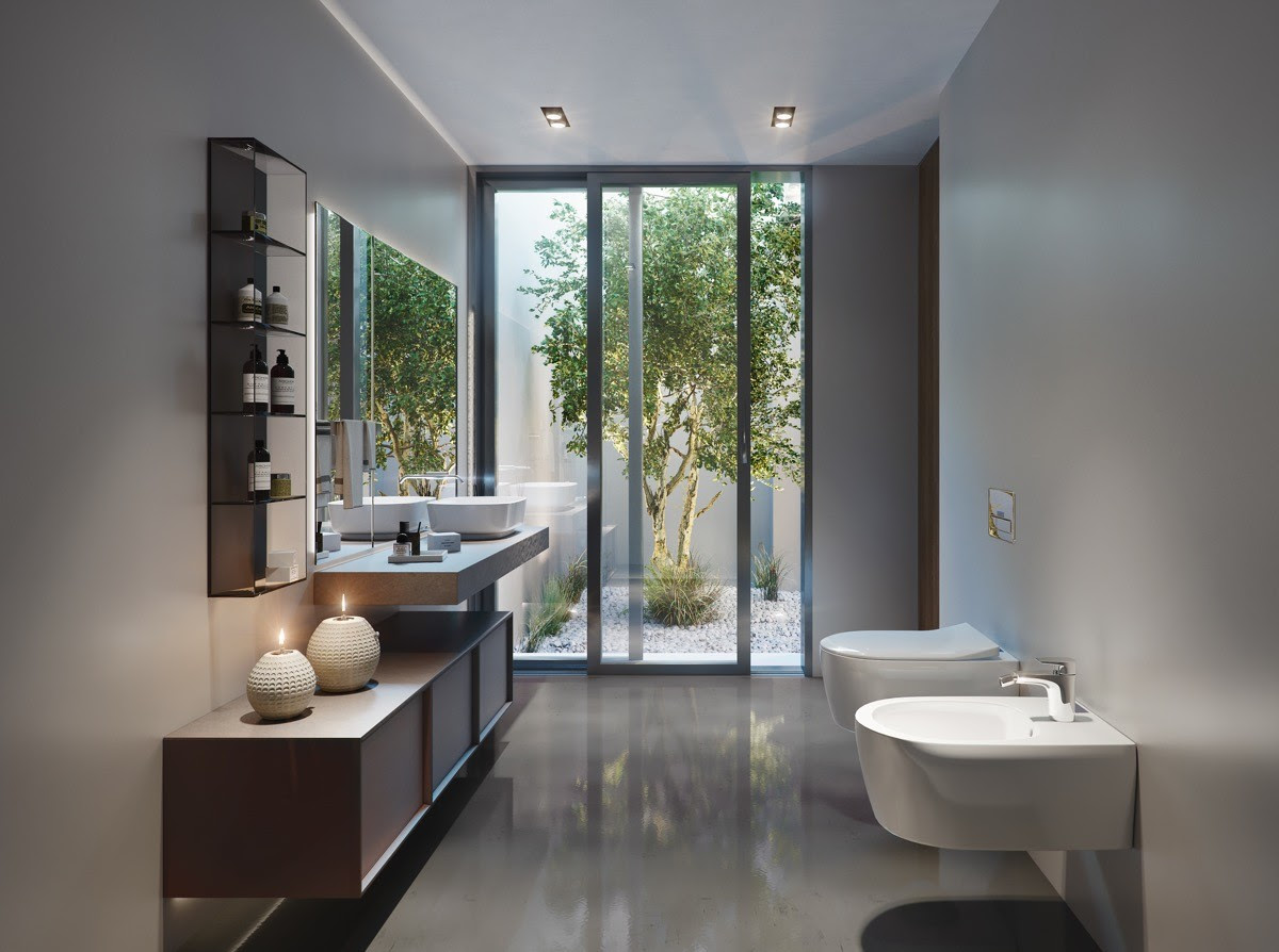 When it comes to the bathroom, there's a lot going on in a relatively small space. 51 Modern Bathroom Design Ideas Plus Tips On How To Accessorize Yours