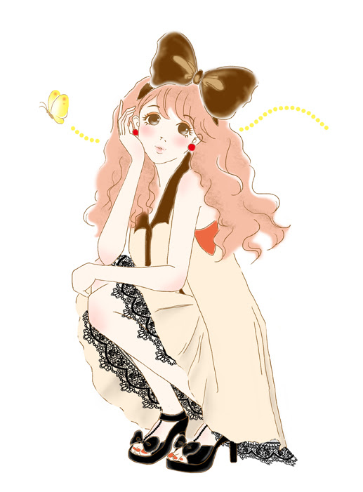 動物画像のすべて トップ100簡単 手書き かわいい 女の子 イラスト