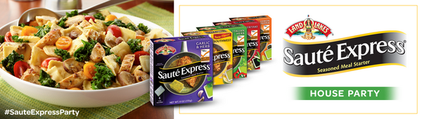 Sauté Express® Seasoned Meal Starter House Party House Party