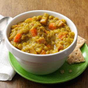 Curried Ham & Split Pea Soup