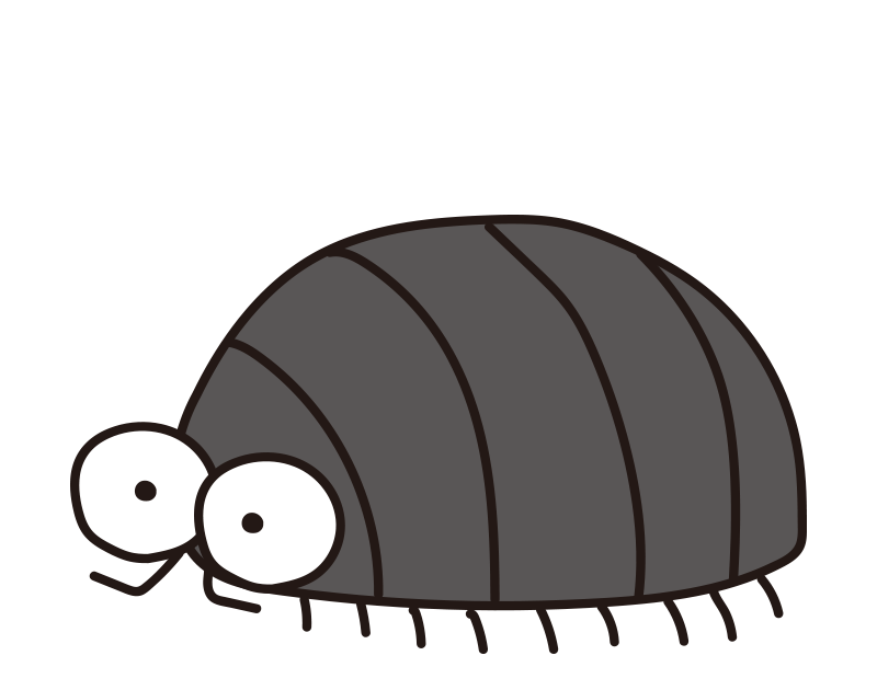 無料ダウンロード ダンゴムシ イラスト かわいい 6757 ダンゴムシ イラスト かわいい 無料