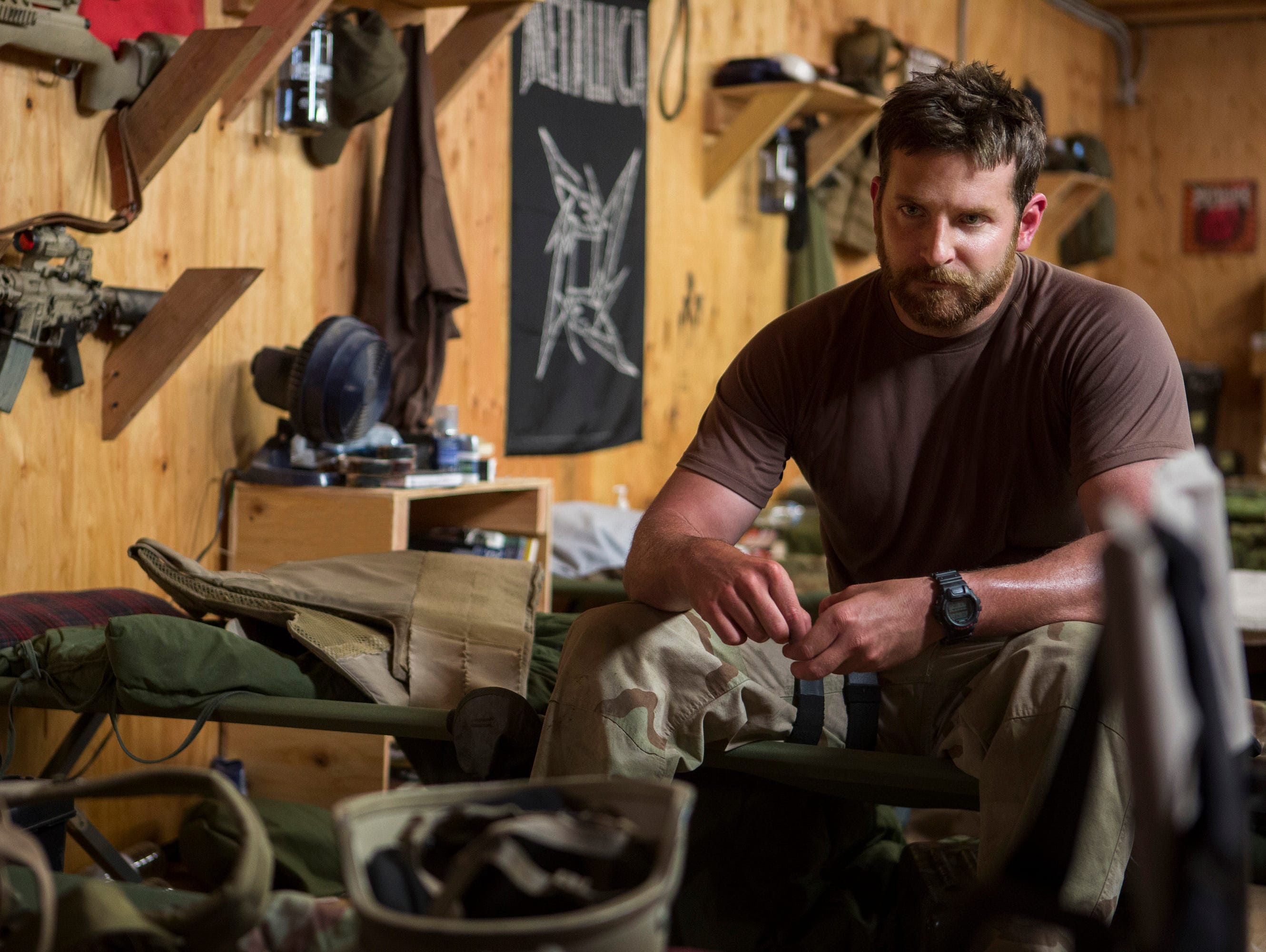 Bradley Cooper stars as Navy SEAL sharpshooter Chris Kyle in 'American Sniper.'