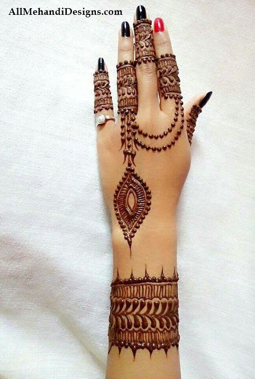 Easy Mehndi Design Step By Step Henna For Wedding