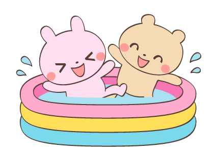 すべての動物の画像 ラブリー暑中見舞い 幼稚園 イラスト