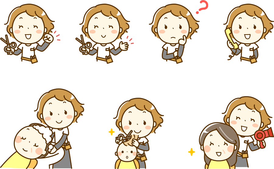 すべての動物の画像 心に強く訴える女性 仕事 イラスト 無料