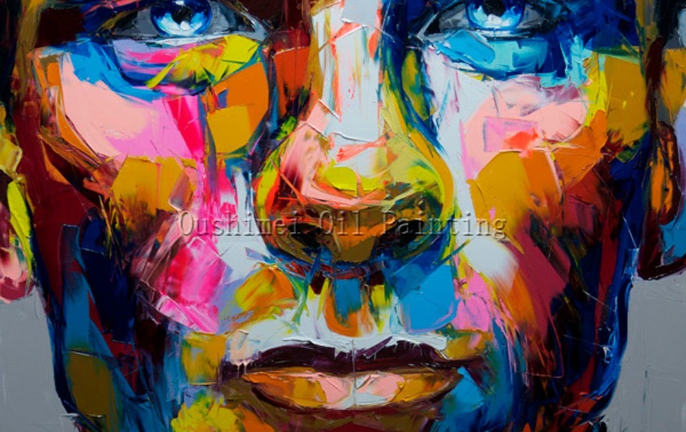 Paling Bagus 21 Lukisan Abstrak Wajah  Wanita Bari Gambar