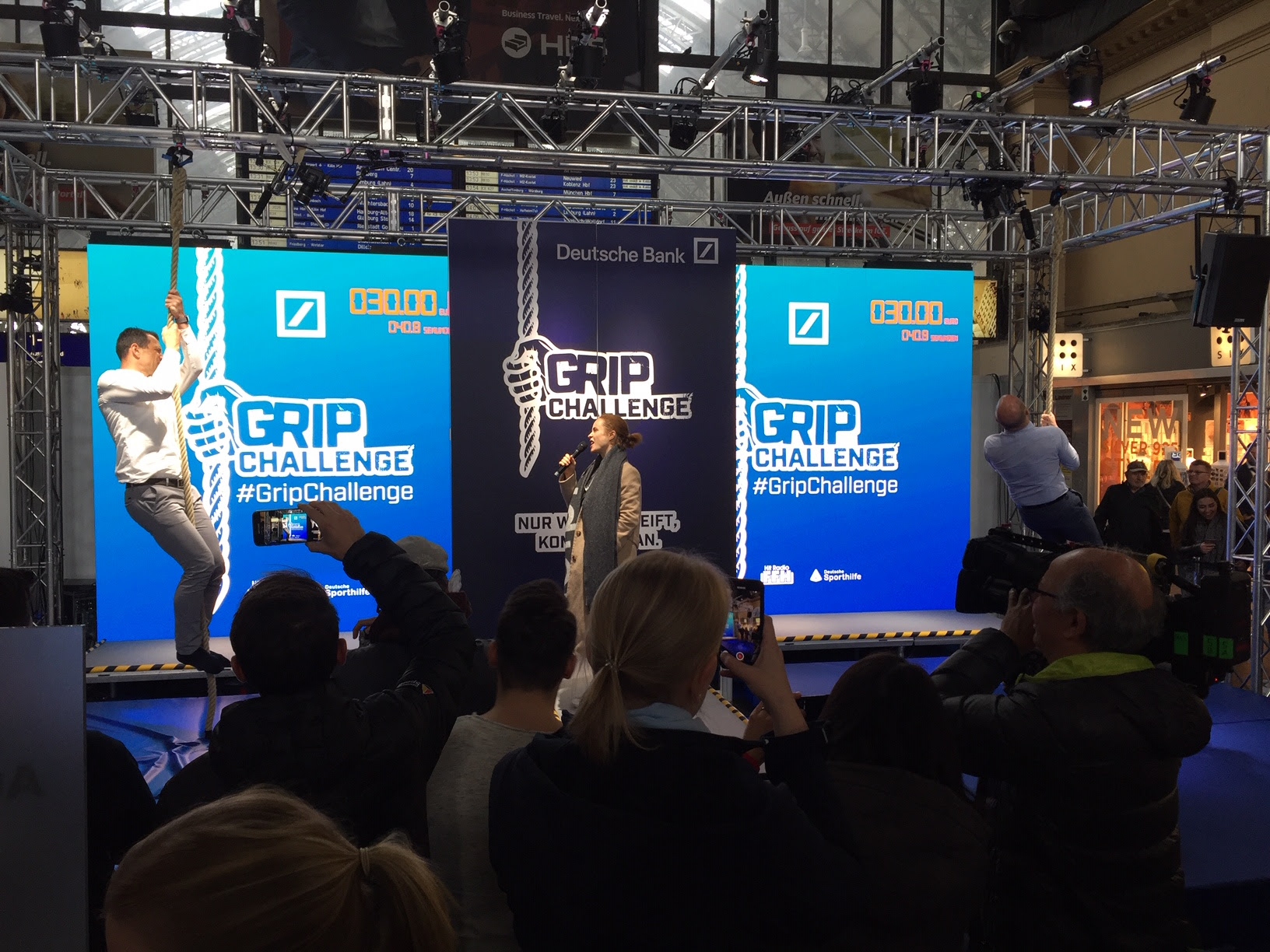 They challenge the status quo. Grip Challenge Live Event Deutsche Bank Jl