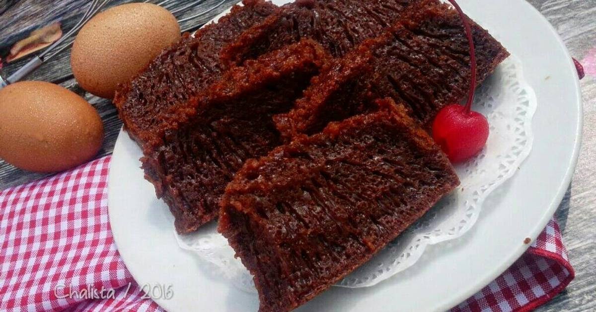 Resep Kue Lebaran: Resep Cake karamel / bolu sarang semut