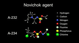 Novichok agent chemical structure