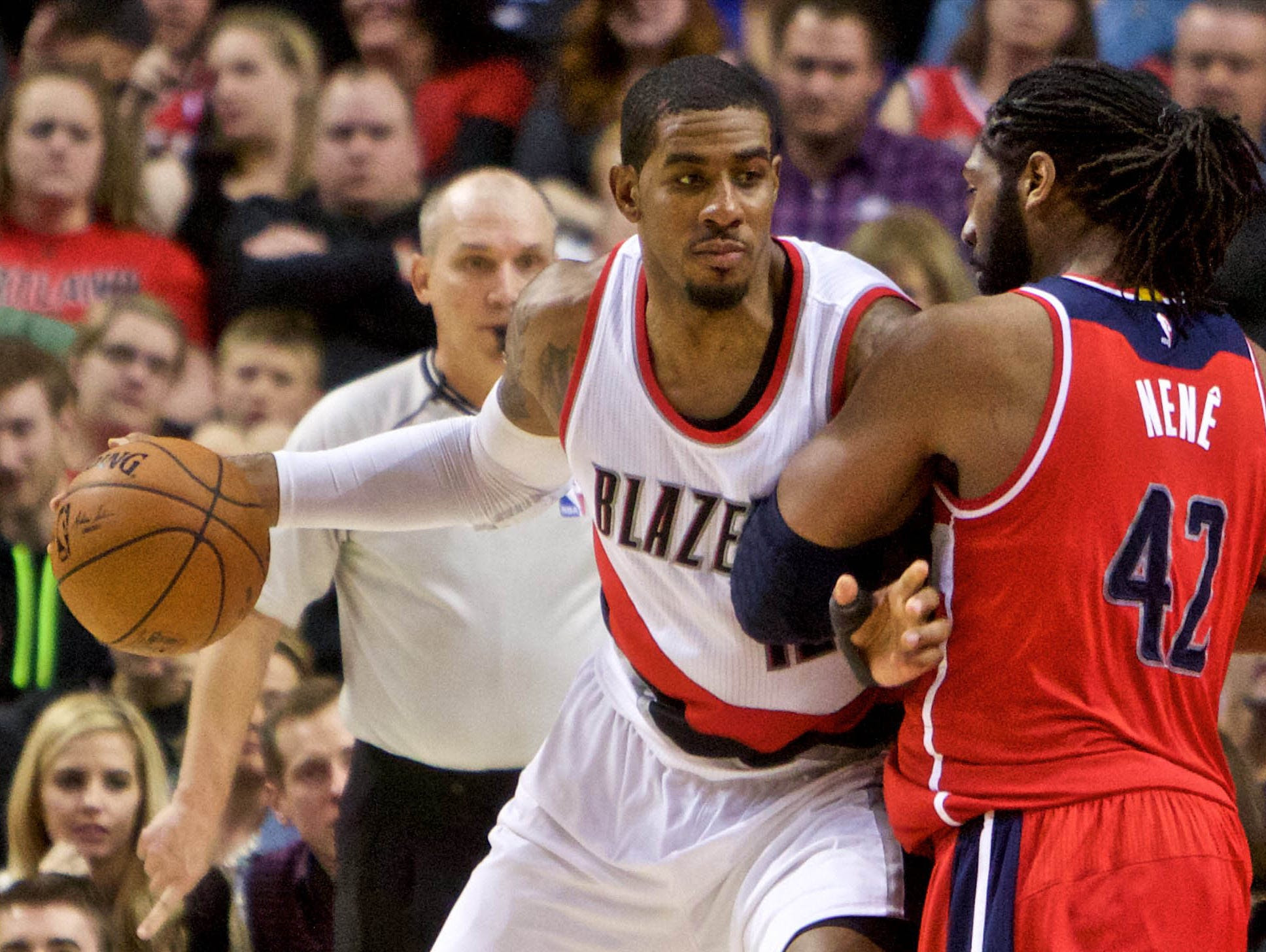 LaMarcus Aldridge returned to the Blazers' lineup with a game-high 26 points.