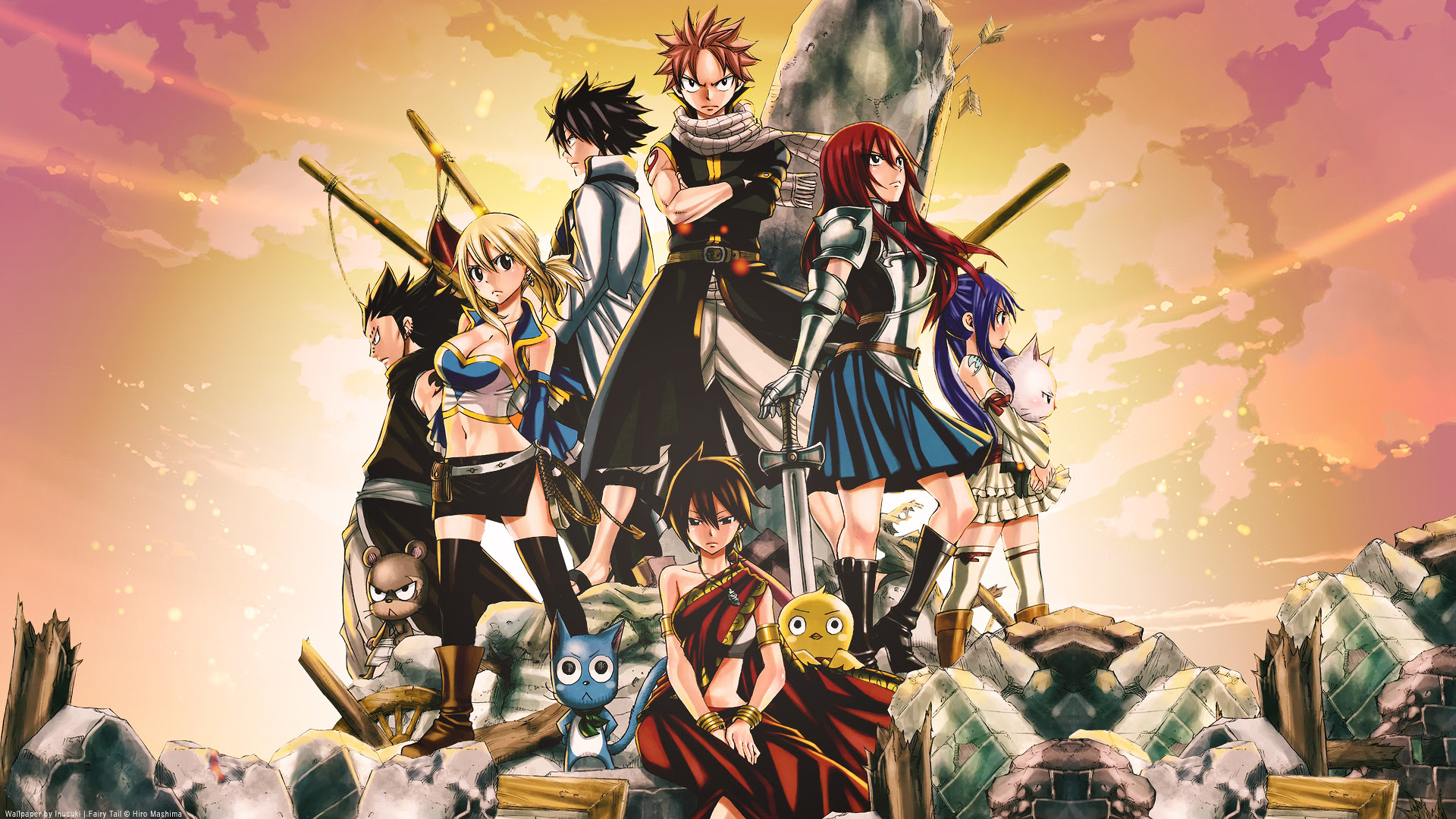 ベスト50 Fairytail 壁紙 最高の花の画像
