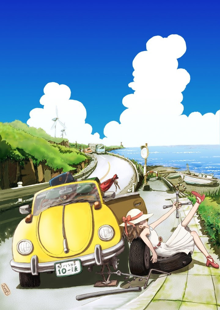 Jospictjah01y 最新 風景 夏 イラスト 綺麗 風景 夏 イラスト 綺麗