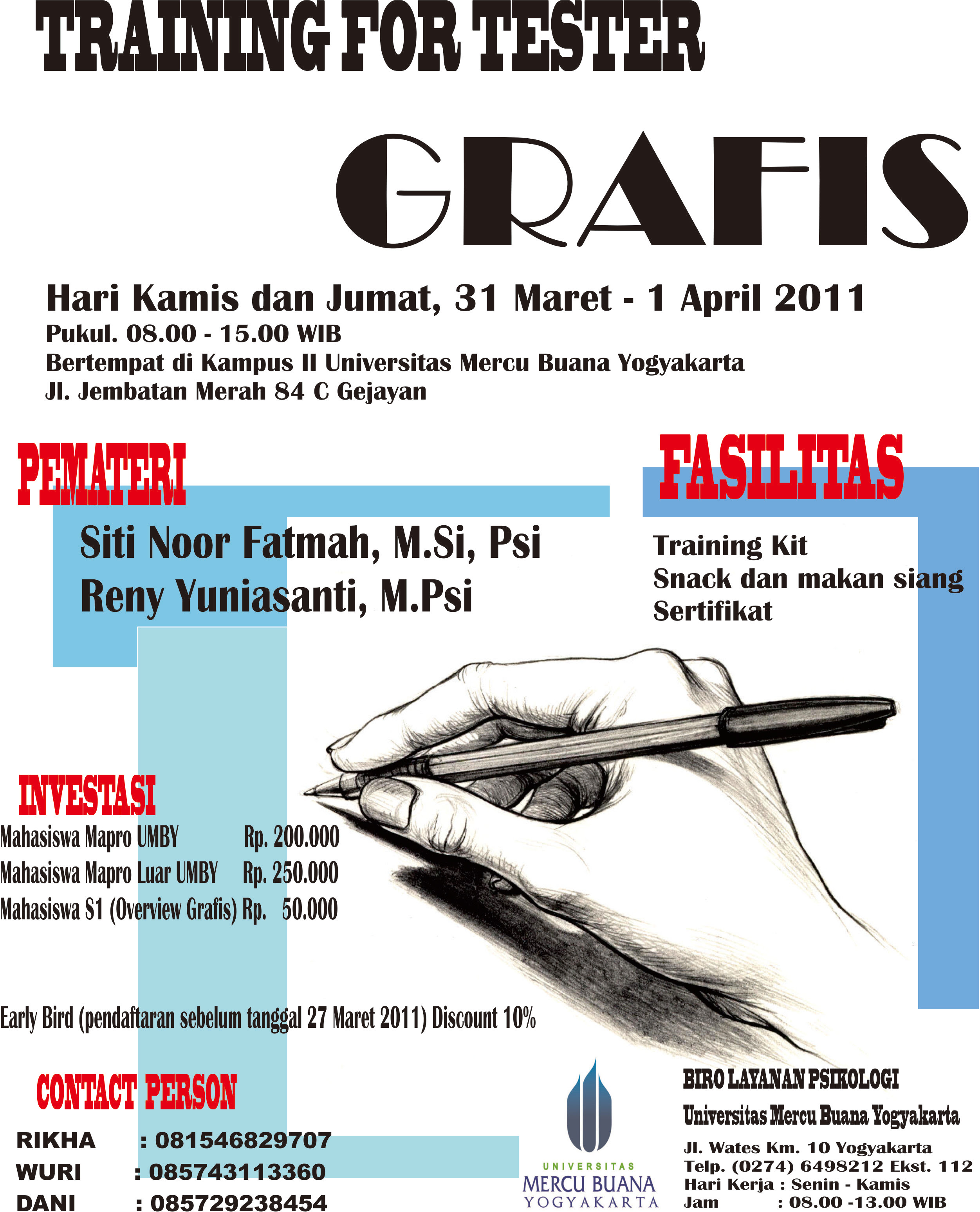 Contoh Brosur Kampus - Fontoh