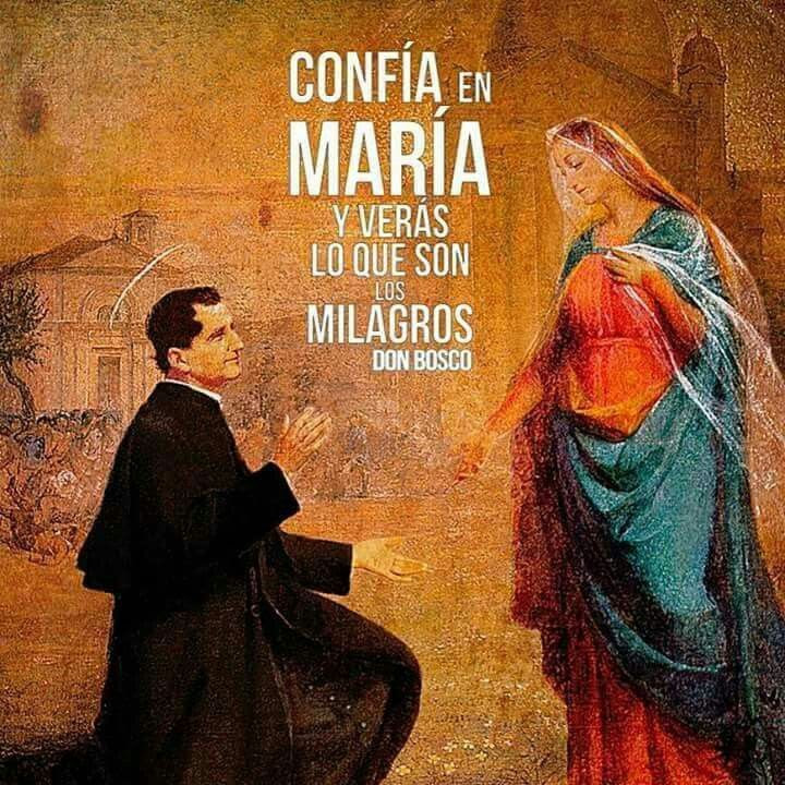 Resultado de imagen para DON BOSCO ANTE MARIA AUXILIADORA