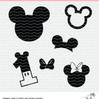Download Disney Inspired Cut Files For Silhouette And Cricut Svg Dxf And Png