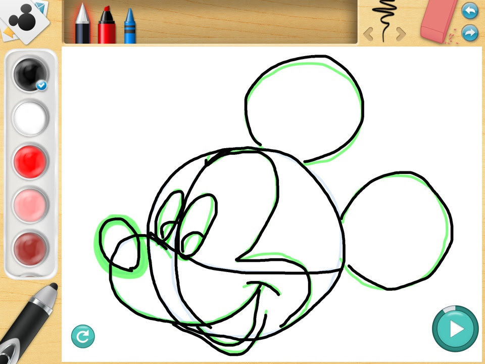 ラブリーディズニー キャラクター 書き方 本 イラスト画像