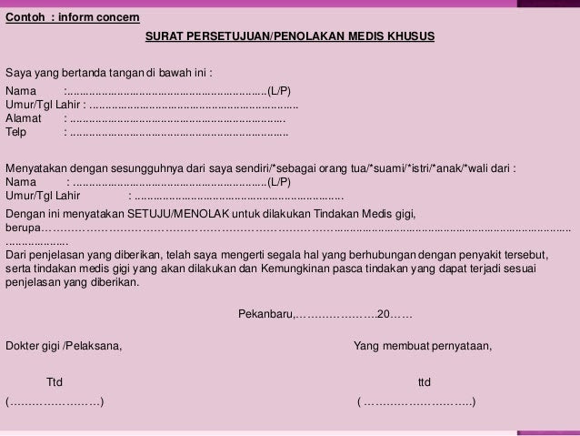 Contoh Surat Pernyataan Untuk Wali Nikah - Gambar Con