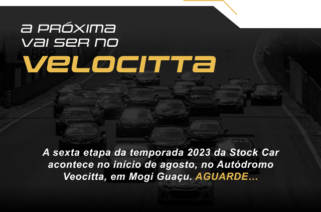 A próxima vai ser no Velocitta