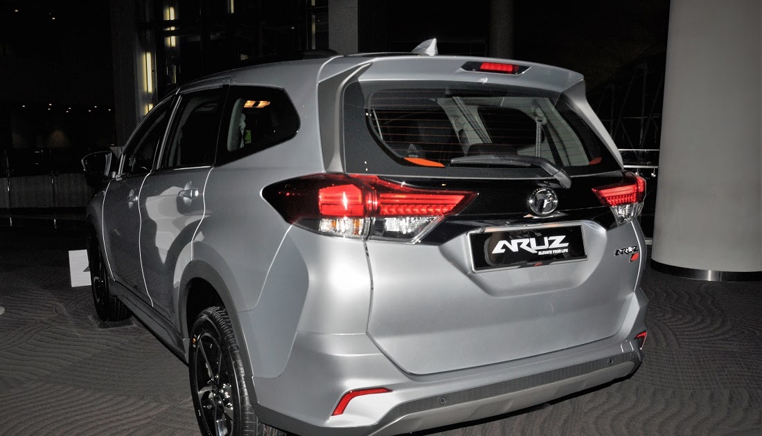 Perodua Aruz Suv 7 - Customise p