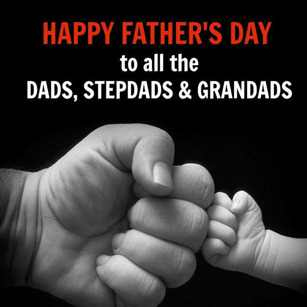 Blue striped neck tie dad fathers day image. Happy Father S Day To All The Dads Step Dads And Granddads Pictures Photos And Images For Facebook Tumblr Pinterest And Twitter