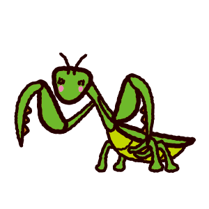 ダウンロード カマキリ 絵 カマキリ 絵文字 Iphone