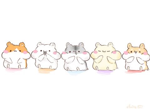 選択した画像 かわいい ゆる かわ ハムスター イラスト 最高の新しい壁紙afhd