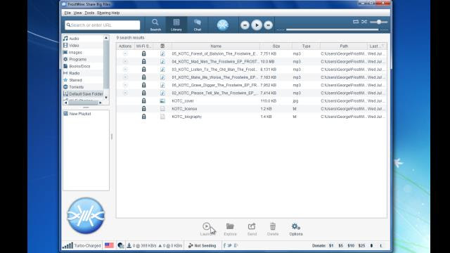 Maybe you would like to learn more about one of these? Download Frostwire Free