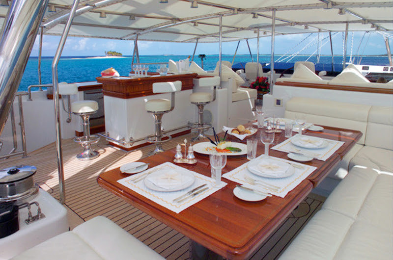 Sailing-Yachtdining