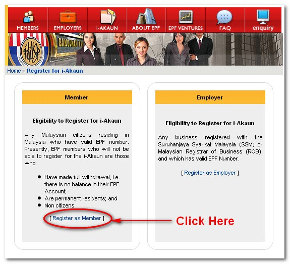 Looking for kwsp register login? How To Apply An Online Epf Account I Account On Kwsp Website Part 1 Mkyong Com