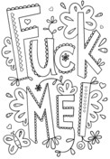 Search through more than 50000 coloring pages. Swear Words Coloring Pages Free Printable Pictures