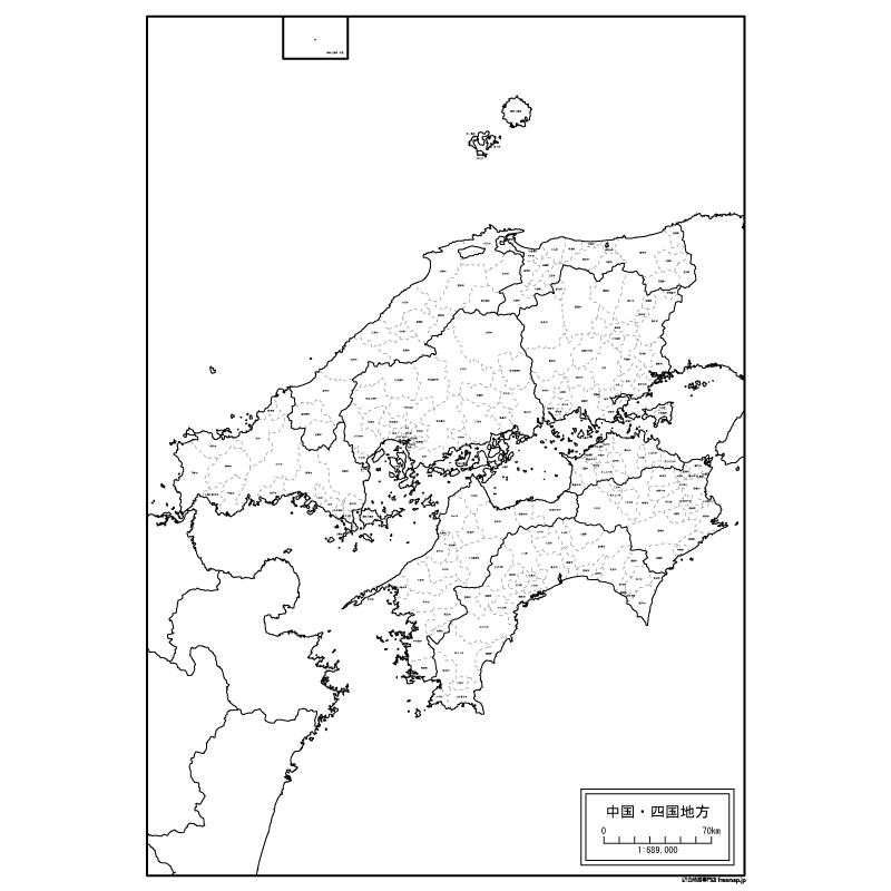 ベスト四国 地図 フリー かわいいディズニー画像