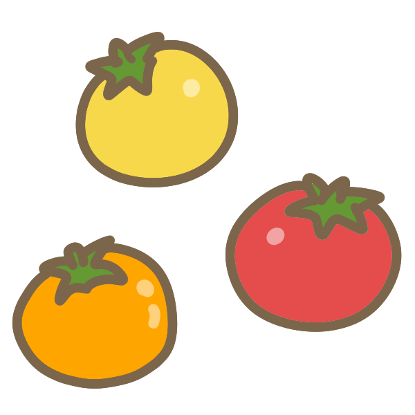 新着トマト イラスト かわいい 美しい花の画像