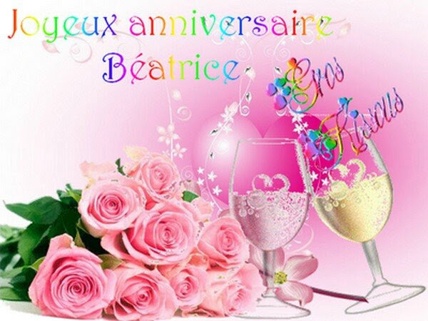Carte Bon Anniversaire Beatrice Sheba